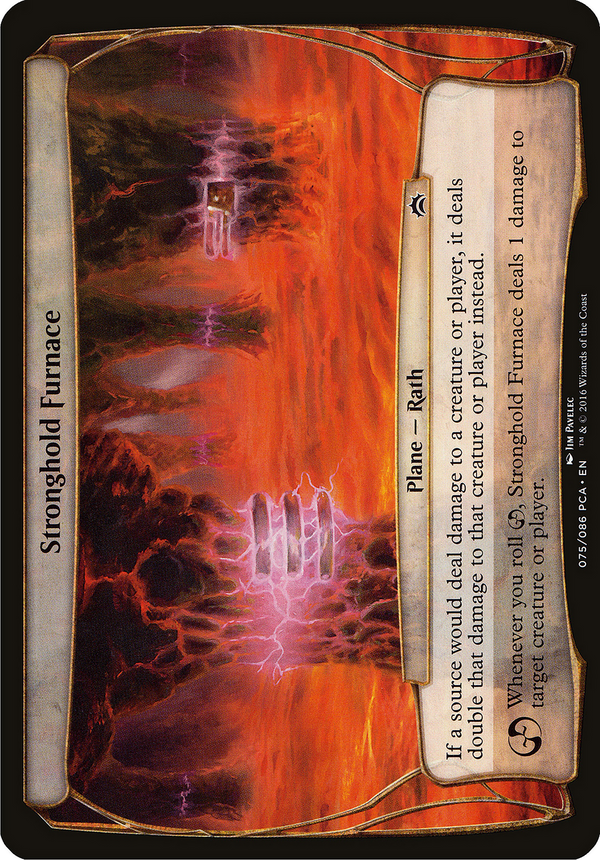 Stronghold Furnace (Planechase Anthology) (OVER-) - Planechase Anthology Planes