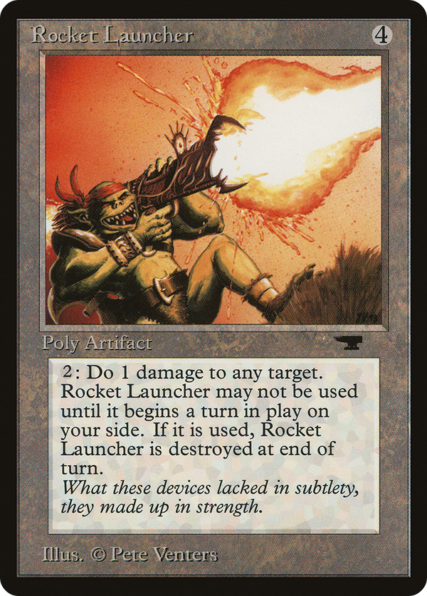 Rocket Launcher (ATQ-) - Antiquities