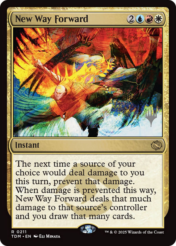 New Way Forward (PPTDM-211) - Promo Pack: Tarkir: Dragonstorm Foil