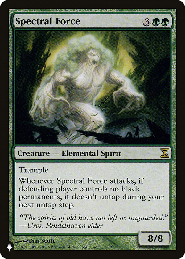 Spectral Force (LIST-TSP-217) - The List