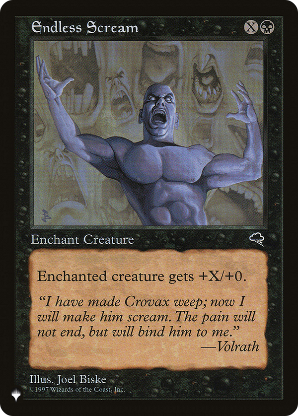 Endless Scream (LIST-TMP-132) - The List