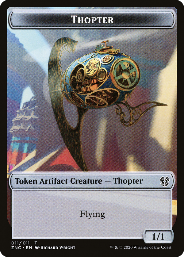 Thopter (TZNC-011) - Zendikar Rising Commander Tokens