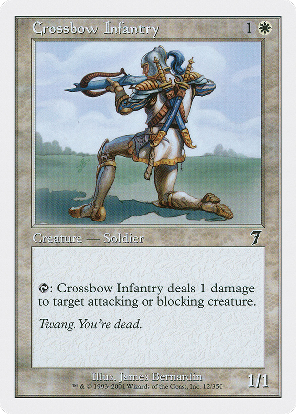 Crossbow Infantry (7ED-012) - 7th Edition