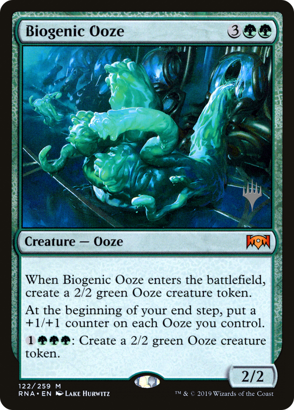 Biogenic Ooze (PPTHB-122) - Ravnica Allegiance Promos