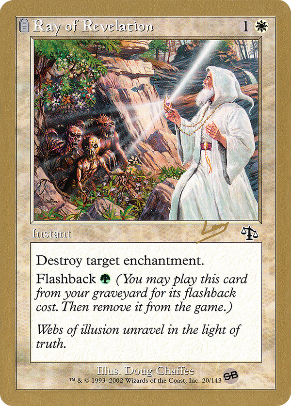 Ray of Revelation - 2002 Raphael Levy (JUD) (SB) (WCD-RL20SB) - World Championship Decks 2002: (tombstone)