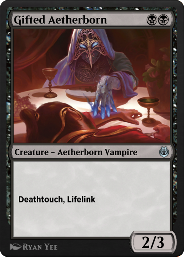 Gifted Aetherborn (KLR-091) - Kaladesh Remastered