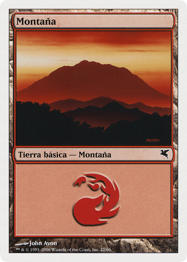 Mountain (Italian) - "Montagna" (C22) (PSAL-C22) - Salvat 2005
