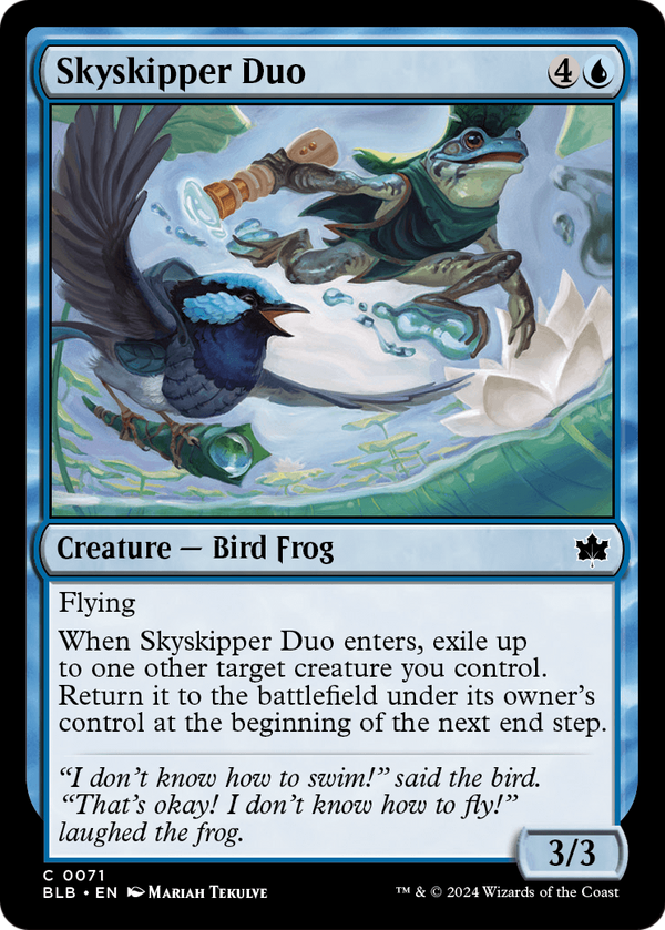 Skyskipper Duo (BLB-071) - Bloomburrow Foil
