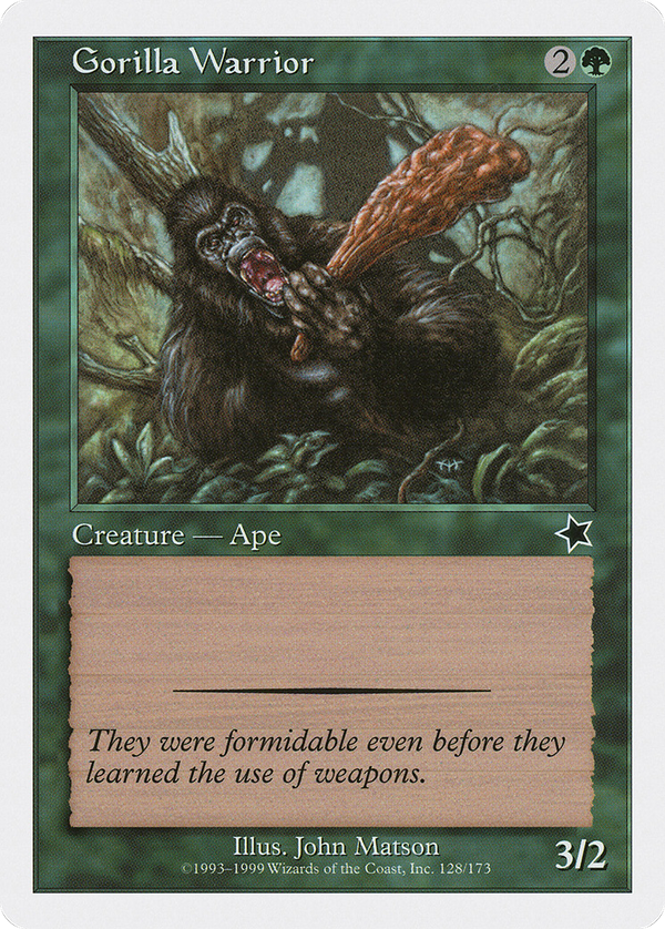 Gorilla Warrior (S99-128) - Starter 1999