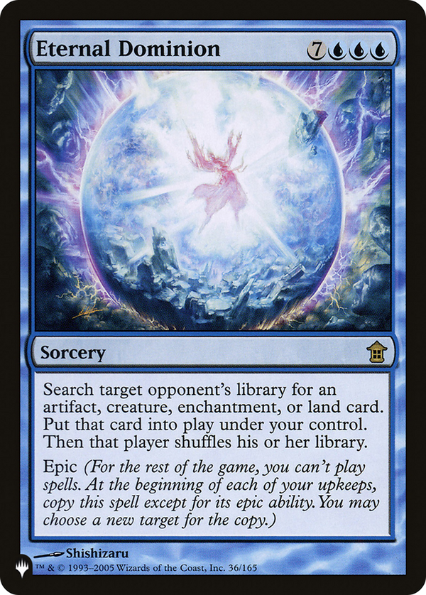 Eternal Dominion (LIST-SOK-36) - The List