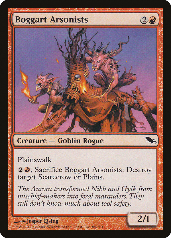 Boggart Arsonists (SHM-085) - Shadowmoor