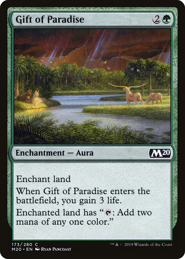 Gift of Paradise (M20-173) - Core Set 2020 Foil