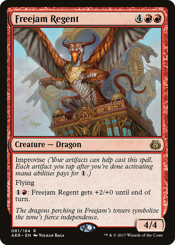 Freejam Regent (AER-081) - Aether Revolt Foil