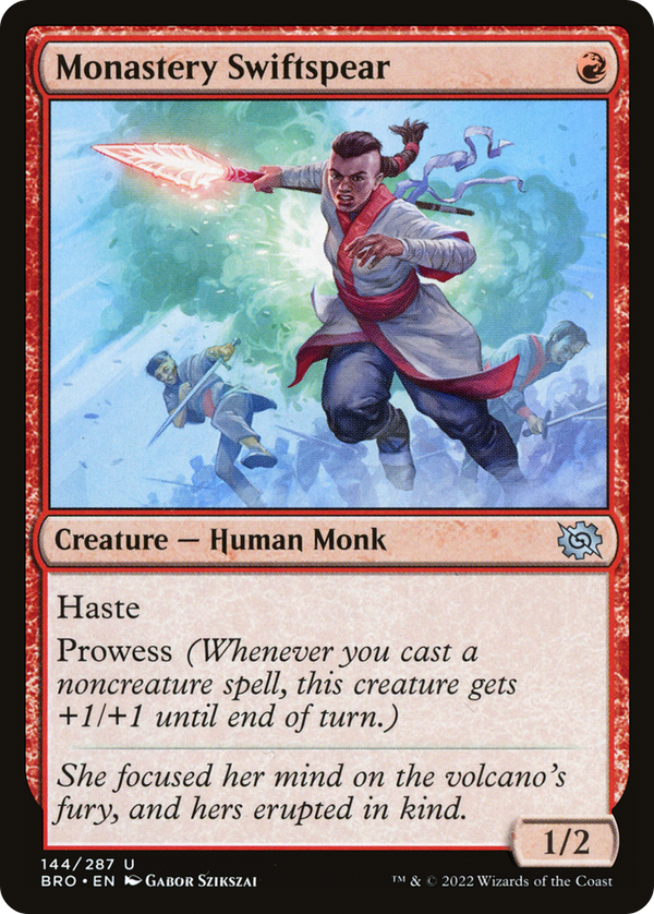 Monastery Swiftspear (BRO-144) - The Brothers' War