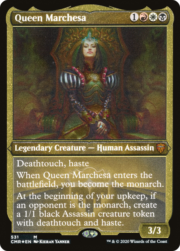 Queen Marchesa (Foil Etched) (CMR-531) - Commander Legends Foil