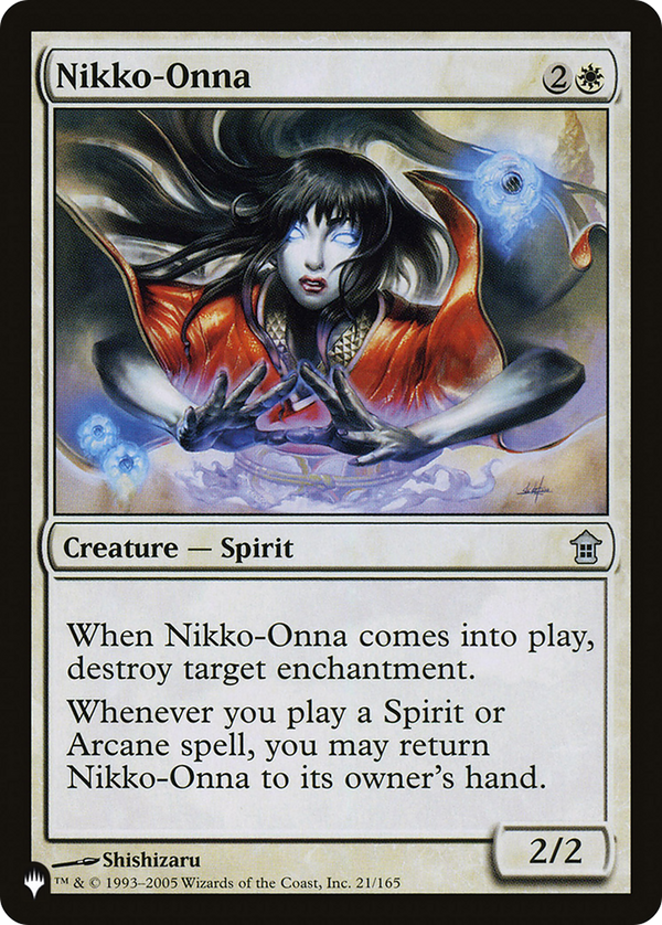 Nikko-Onna (LIST-SOK-21) - The List