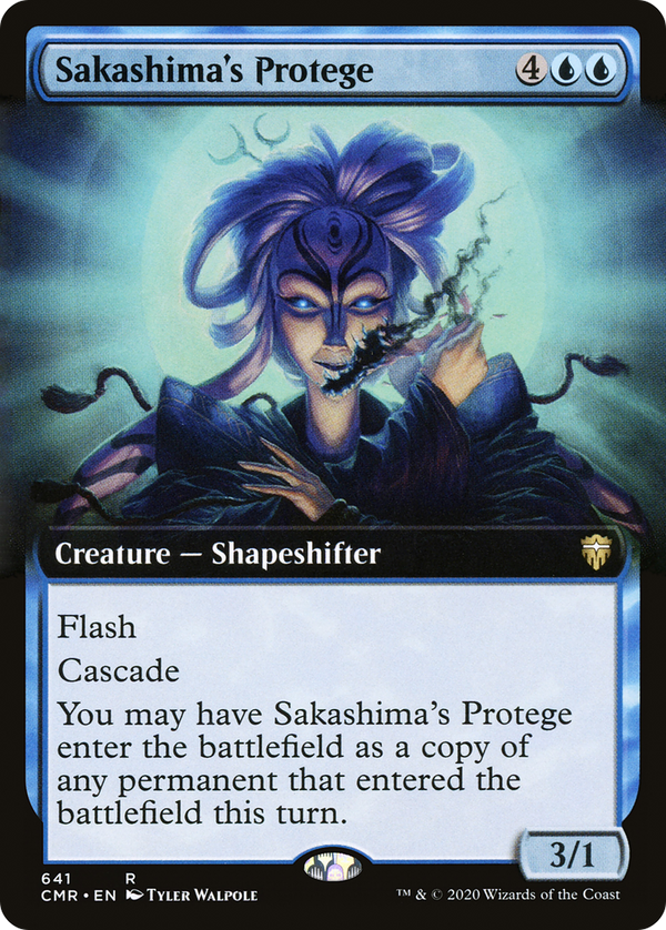 Sakashima's Protege (Extended Art) (CMR-641) - Commander Legends: (Extended Art)
