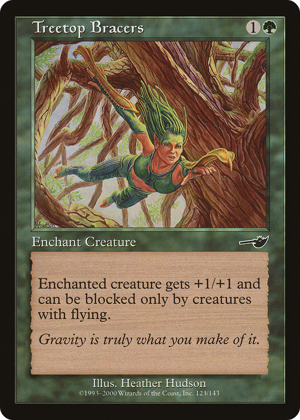 Treetop Bracers (NMS-123) - Nemesis Foil