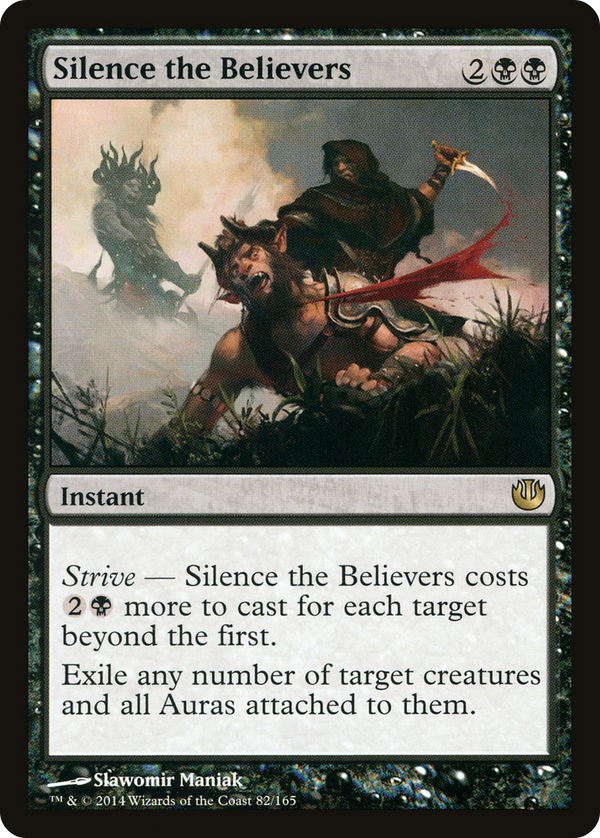 Silence the Believers (JOU-082) - Journey into Nyx Foil