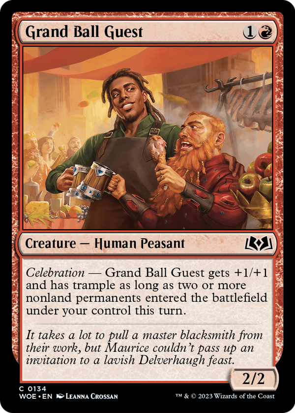 Grand Ball Guest (WOE-134) - Wilds of Eldraine Foil