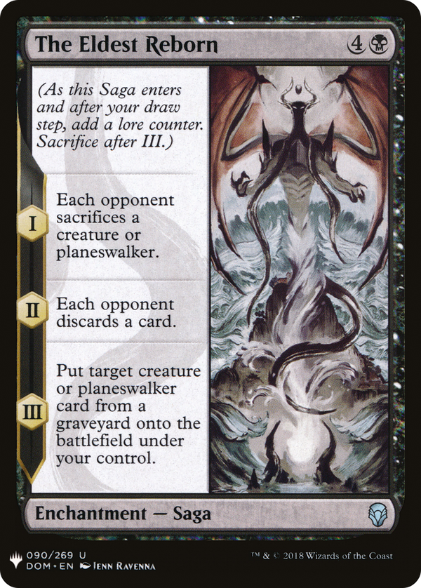 The Eldest Reborn (LIST-DOM-90) - The List