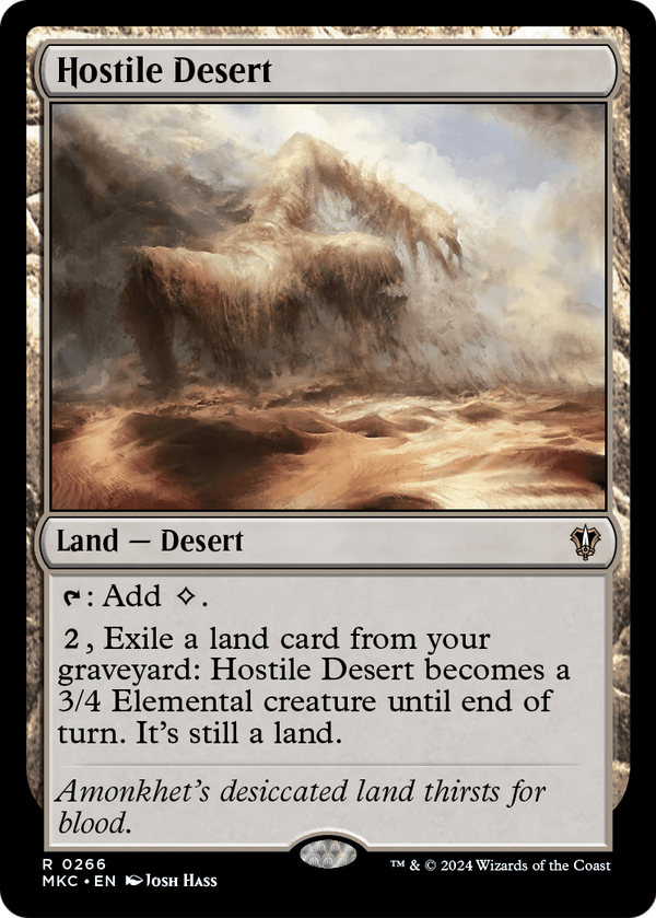 Hostile Desert (MKC-266) - Murders at Karlov Manor Commander