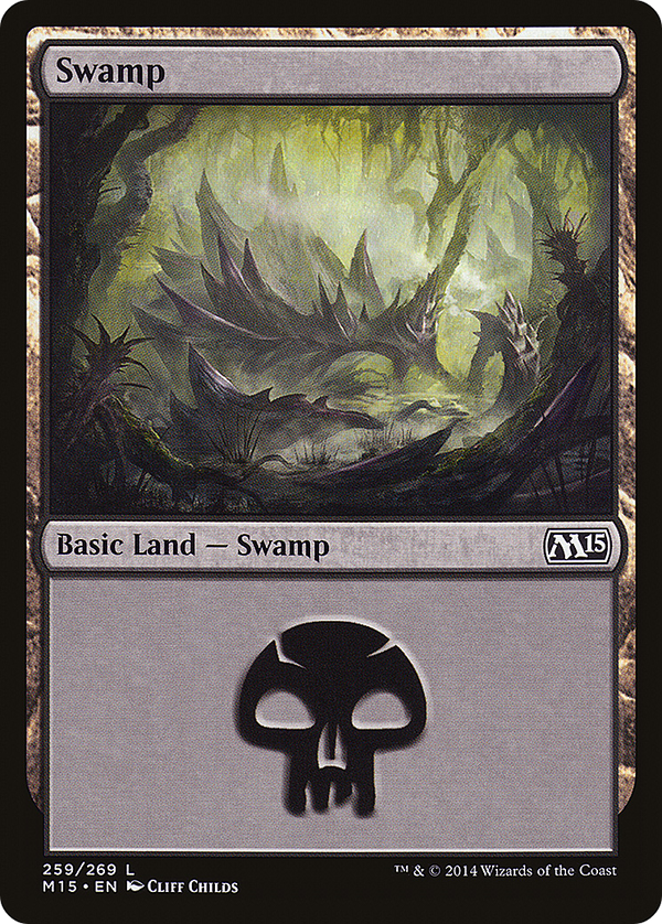 Swamp (259) (M15-259) - Magic 2015 Foil