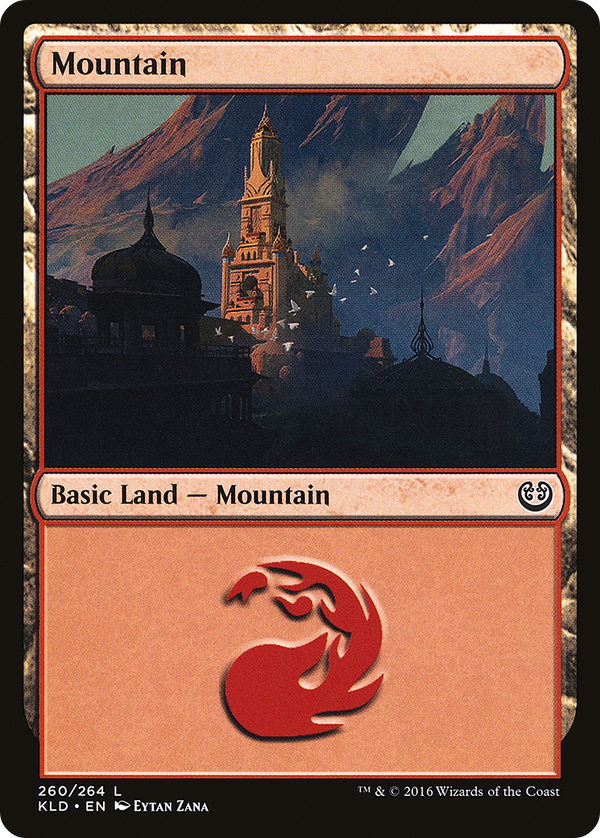 Mountain (260) (KLD-260) - Kaladesh Foil