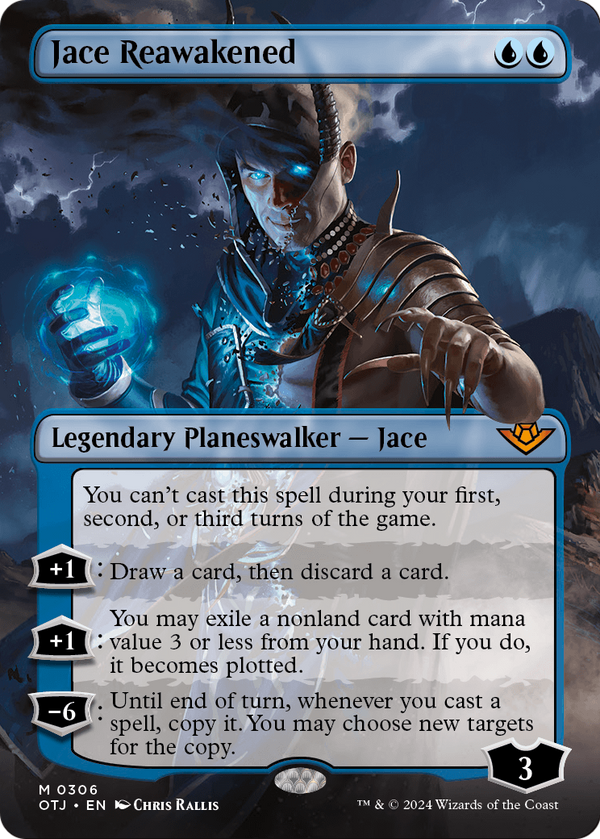 Jace Reawakened (Borderless) (OTJ-306) - Outlaws of Thunder Junction