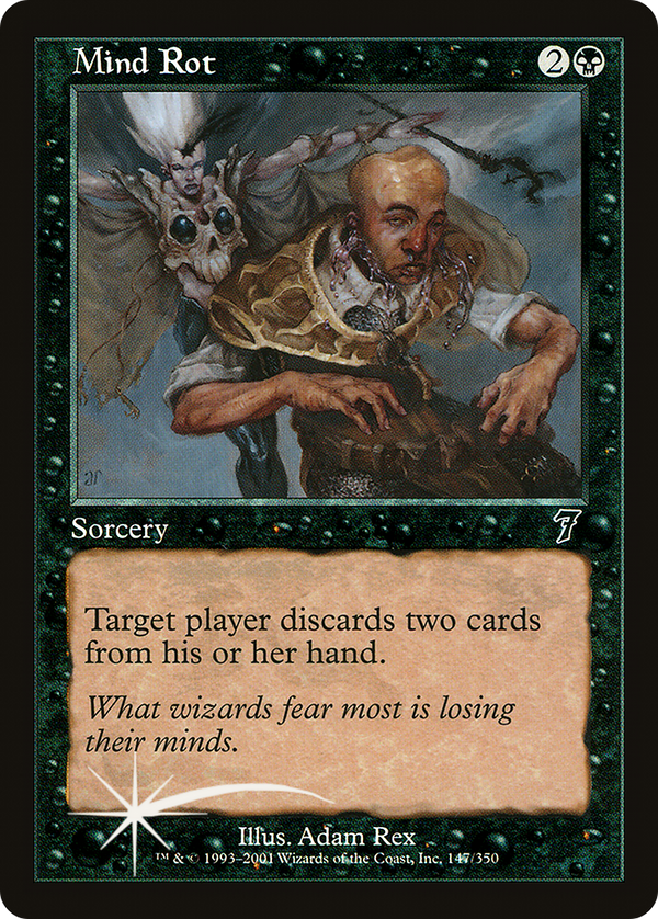 Mind Rot (7ED-147★) - 7th Edition Foil