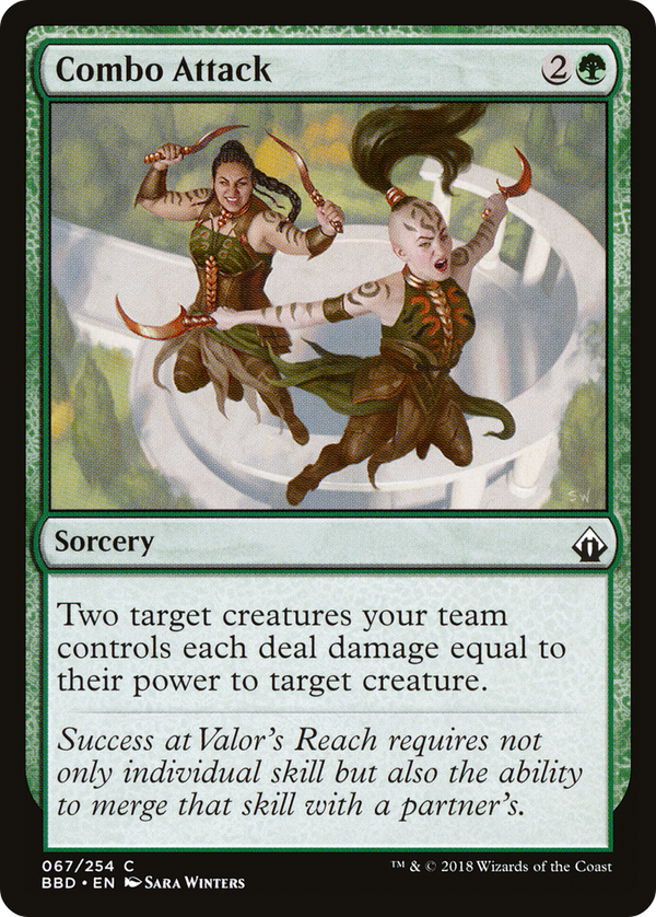 Combo Attack (BBD-067) - Battlebond Foil