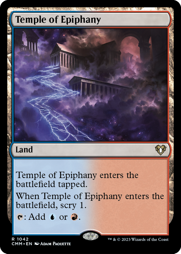 Temple of Epiphany (CMM-1042) - Commander Masters