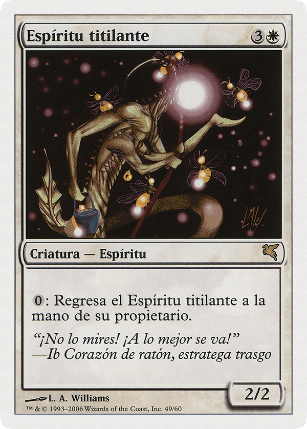 Blinking Spirit (French) - "Esprit fugace" (PSAL-C49) - Salvat 2005