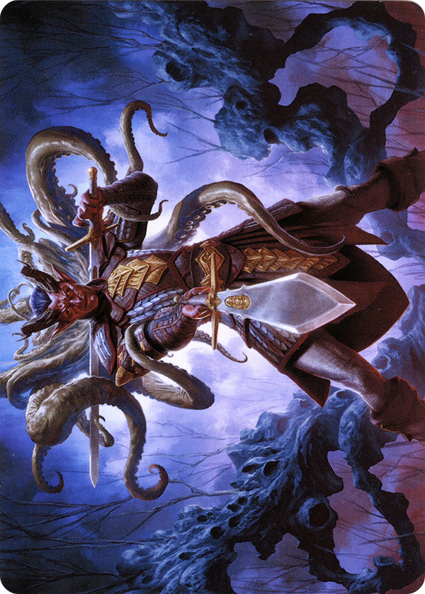 Zevlor, Elturel Exile // Zevlor, Elturel Exile (ACLB-042) - Battle for Baldur's Gate Art Series (Borderless) Foil