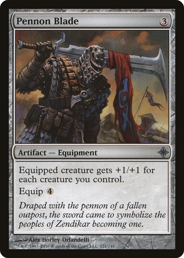 Pennon Blade (ROE-221) - Rise of the Eldrazi Foil
