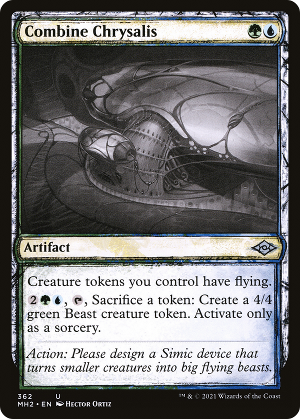 Combine Chrysalis (MH2-362) - Modern Horizons 2: (Showcase) Foil
