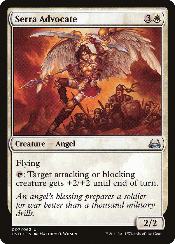 Serra Advocate (DD3-) - Duel Decks Anthology: Divine vs. Demonic