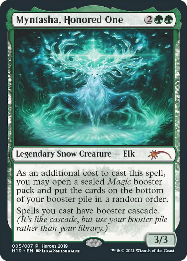 Myntasha, Honored One (UMP-005) - 2019 Heroes of the Realm
