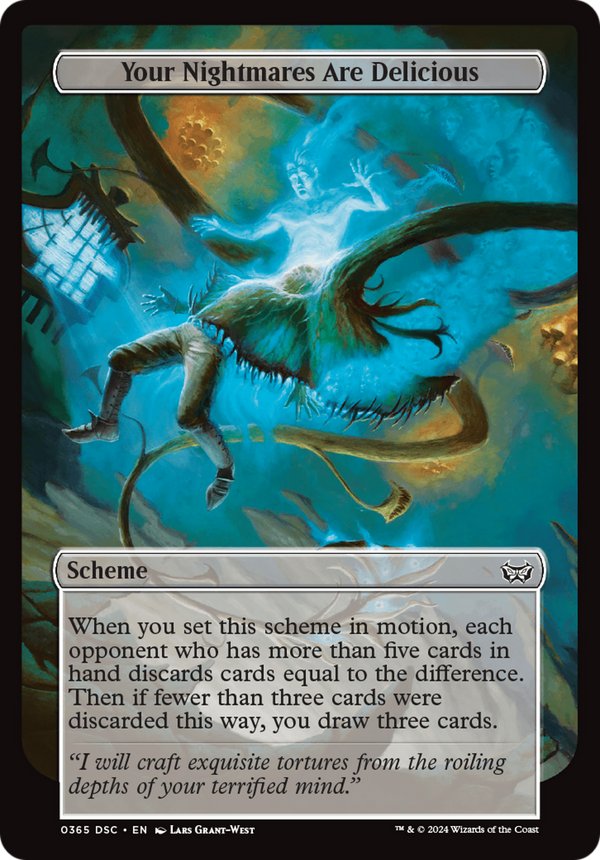 Your Nightmares Are Delicious (Full Art) (A:DSC-365) - Duskmourn: House of Horror Commander