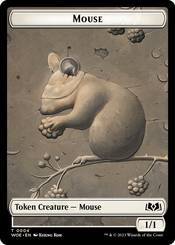 Mouse (TWOE-004) - Wilds of Eldraine Tokens
