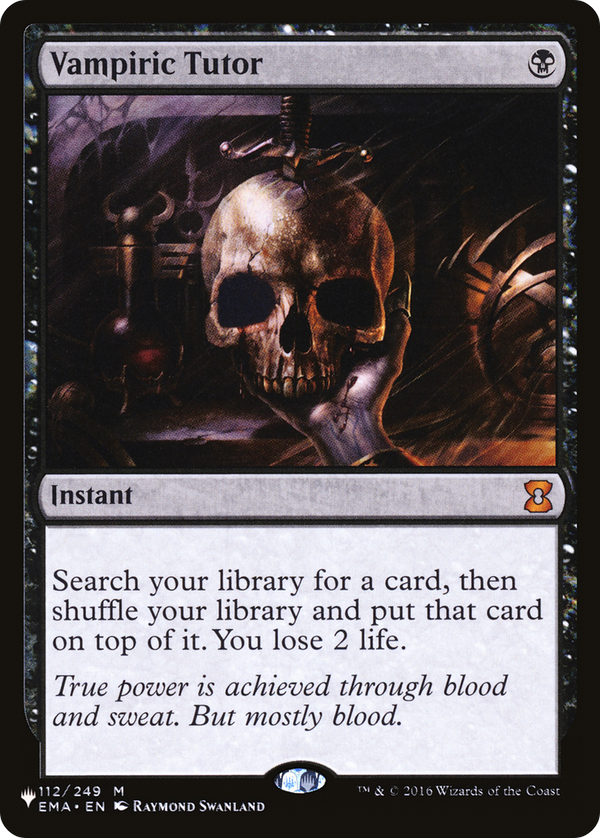 Vampiric Tutor (LIST-EMA-112) - The List