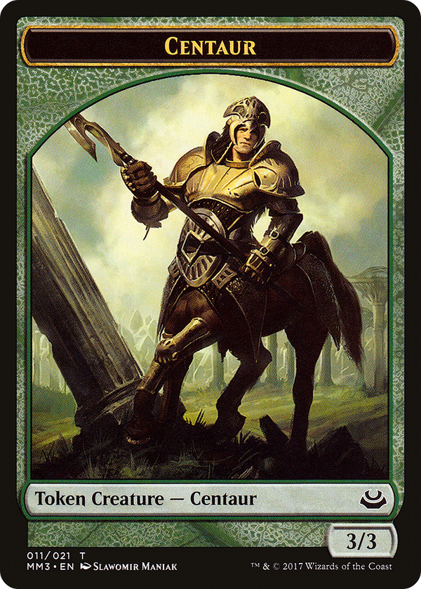 Centaur Token (MM3-011) - Modern Masters 2017 Tokens