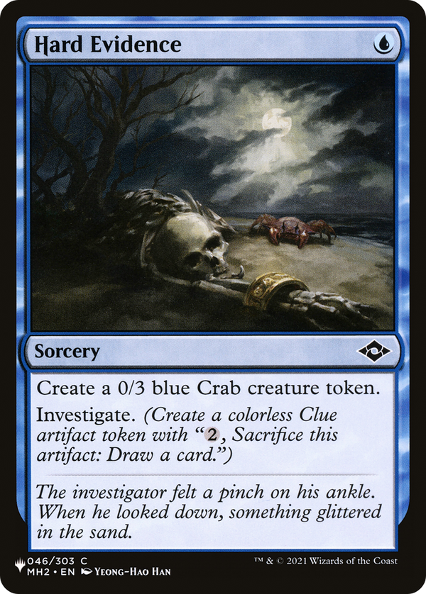 Hard Evidence (LIST-MH2-46) - The List