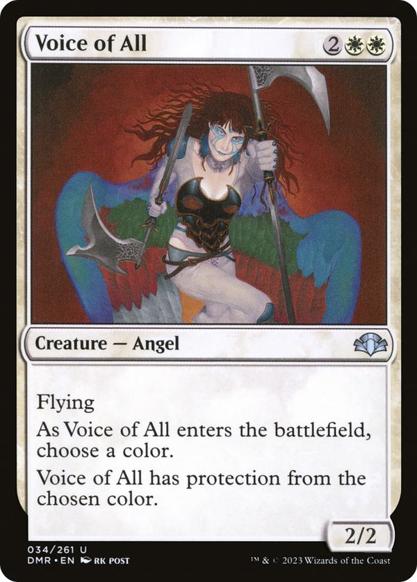 Voice of All (DMR-034) - Dominaria Remastered Foil