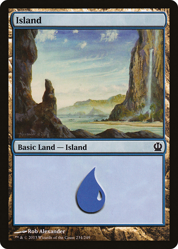 Island (234) (THS-234) - Theros