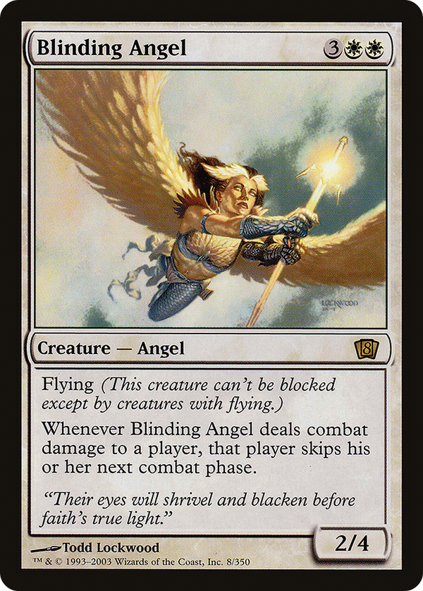 Blinding Angel (8ED-008) - 8th Edition Foil