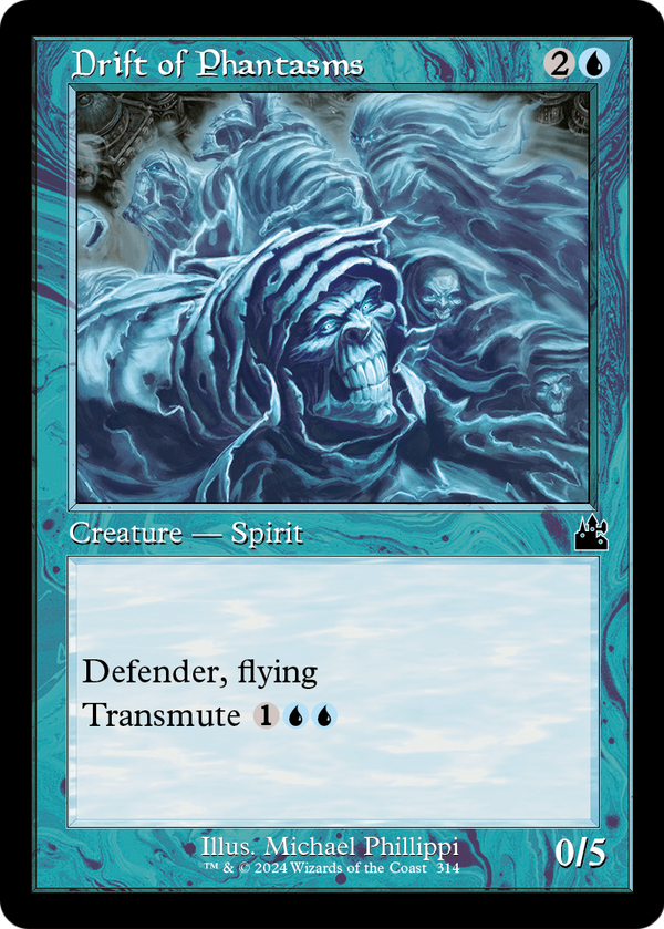 Drift of Phantasms (Retro Frame) (RVR-314) - Ravnica Remastered