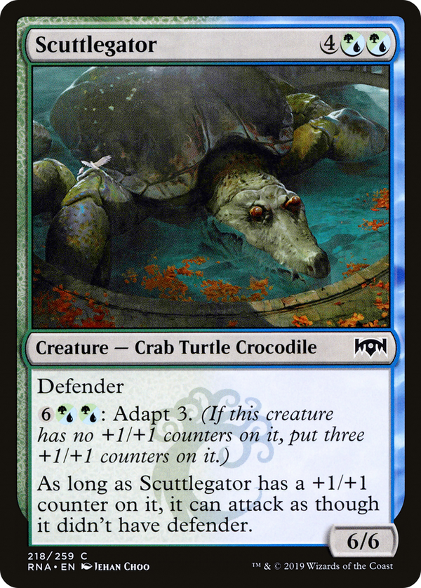Scuttlegator (RNA-218) - Ravnica Allegiance