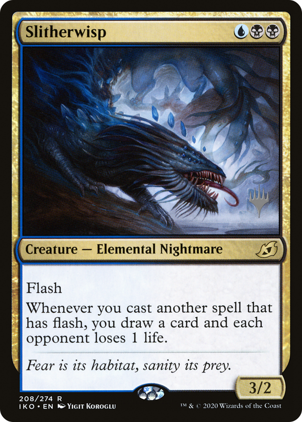 Slitherwisp (PPIKO-208) - Ikoria: Lair of Behemoths Promos Foil