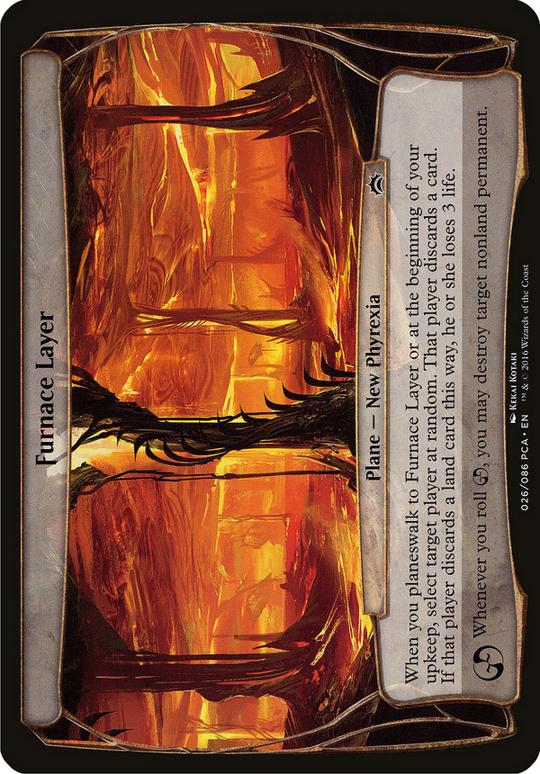 Furnace Layer (Planechase Anthology) (OVER-026) - Planechase Anthology Planes